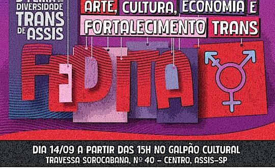 A286 – Feira da Diversidade Trans acontece neste sábado, no Galpão Cultural