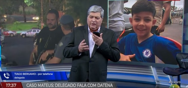 A419 – Assassino confessa ter agido sozinho para matar e serrar o corpo de Mateus; cabeça e braços ainda não foram encontrados